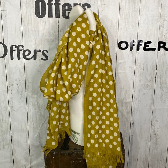 Boden Accessories - Boden Polka Dot Scarf 76x23